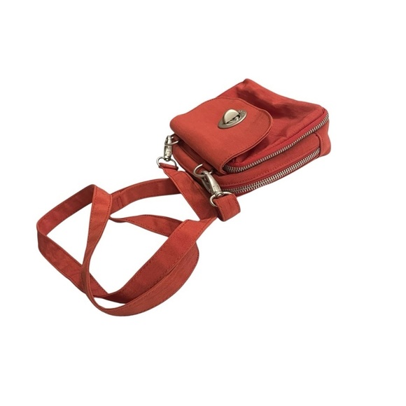 Baggallini crossbody Red with Orange interior - Picture 10 of 14